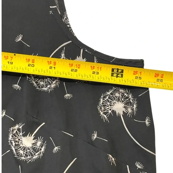 Faded Glory Black Dandelion Tank Top - Picture 4 of 7